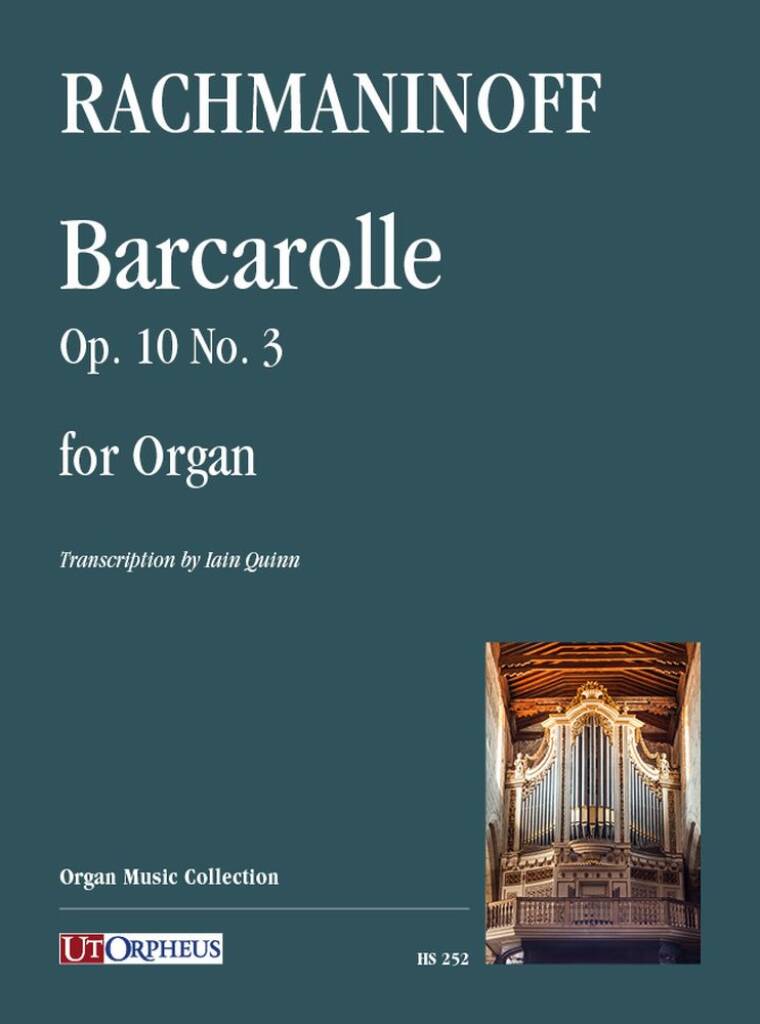Barcarolle op. 10 n. 3 per Organo
